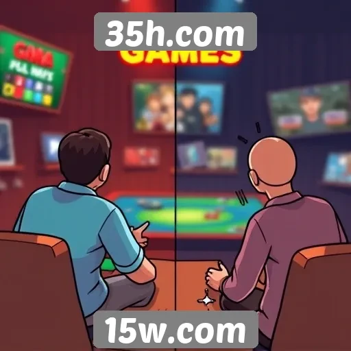Comparativo entre jogos digitais e físicos no 35h.com